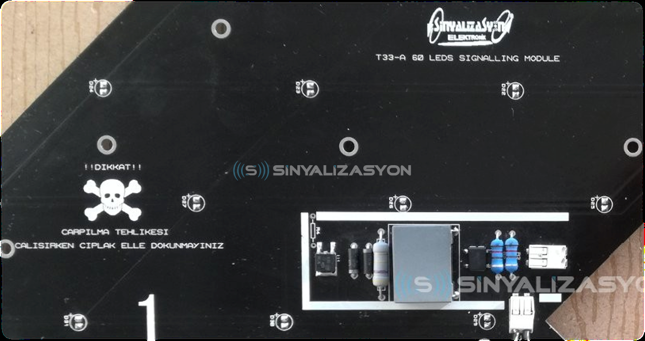 Conception d'émetteur de signal multi-LED avec technique de décrochage capacitif