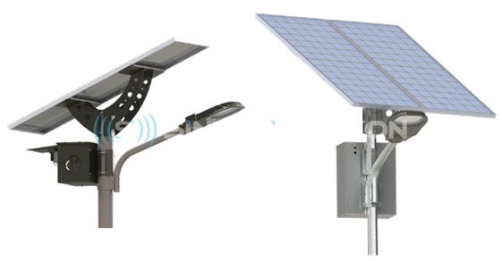 Appareil d'éclairage à énergie solaire (corps d'injection)