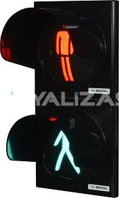 Feux  de signalisation pour piétons Sarix™ Q200 avec LEDs de 5 mm